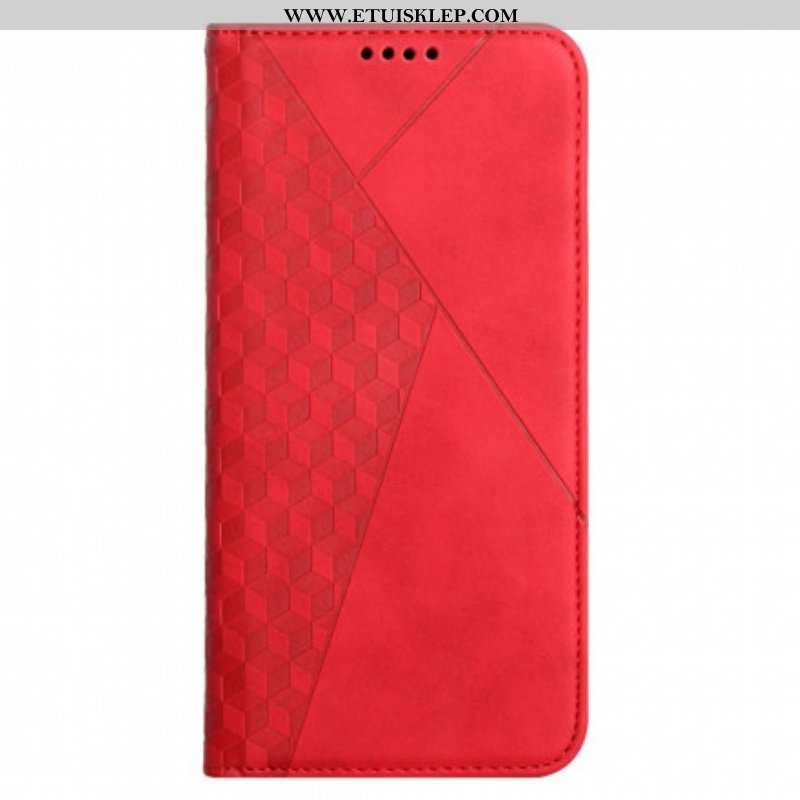 Etui Na Telefon do Oppo A94 5G Etui Folio Dotyk Skóry W Stylu Sześciennym